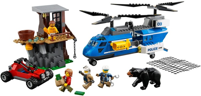 Конструктор LEGO (ЛЕГО) City 60173 Mountain Arrest