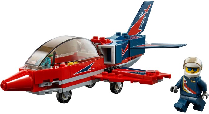 Конструктор LEGO (ЛЕГО) City 60177 Airshow Jet