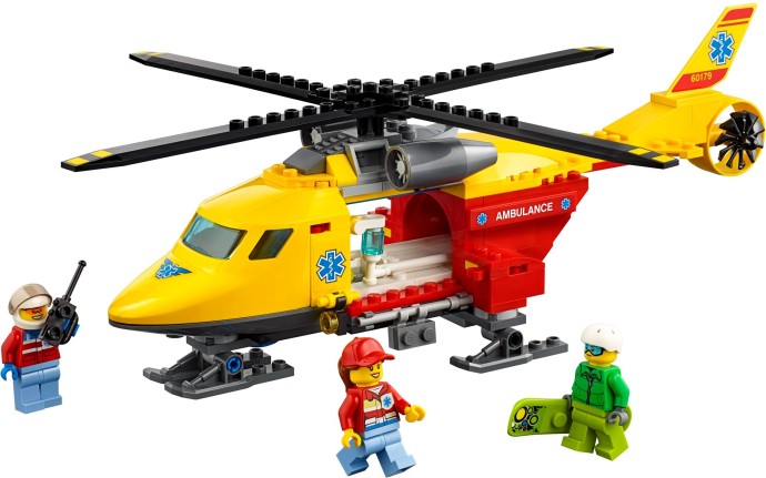 Конструктор LEGO (ЛЕГО) City 60179 Ambulance Helicopter