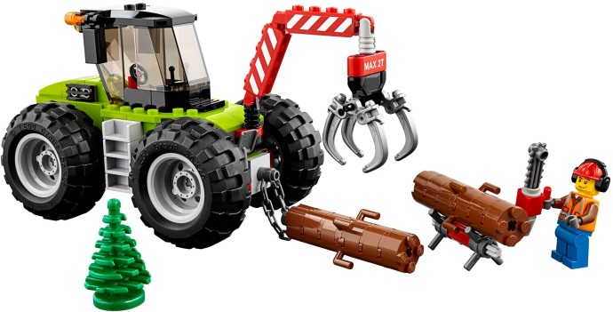 Конструктор LEGO (ЛЕГО) City 60181 Forest Tractor
