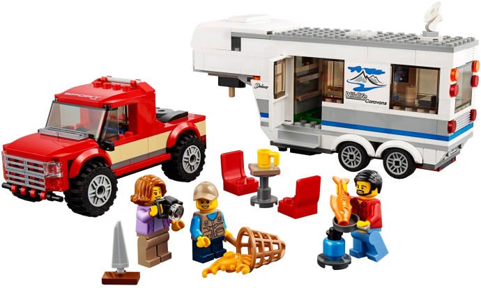 Конструктор LEGO (ЛЕГО) City 60182 Pickup & Caravan