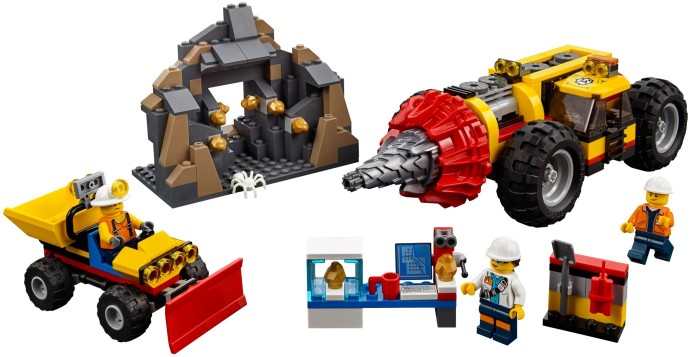 Конструктор LEGO (ЛЕГО) City 60186 Mining Heavy Driller