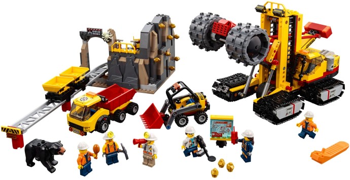 Конструктор LEGO (ЛЕГО) City 60188 Mining Experts Site