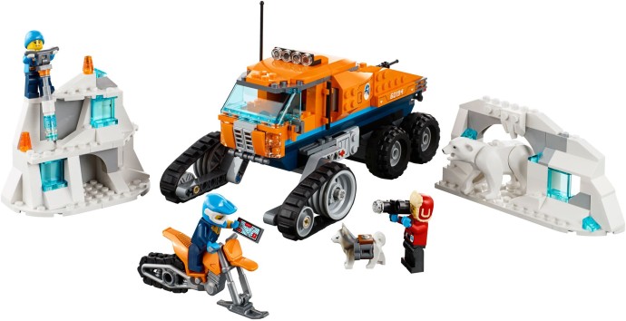 Конструктор LEGO (ЛЕГО) City 60194 Arctic Scout Truck