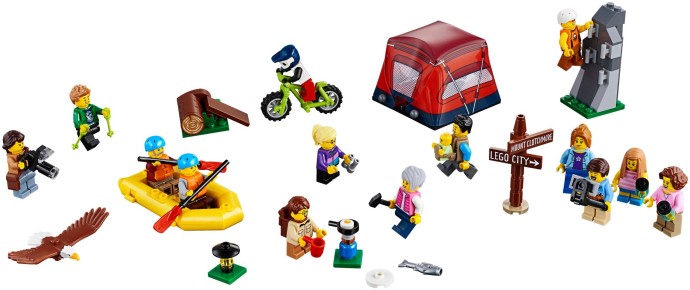 Конструктор LEGO (ЛЕГО) City 60202 People Pack - Outdoor Adventures
