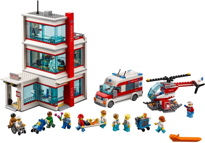 Конструктор LEGO (ЛЕГО) City 60204 City Hospital