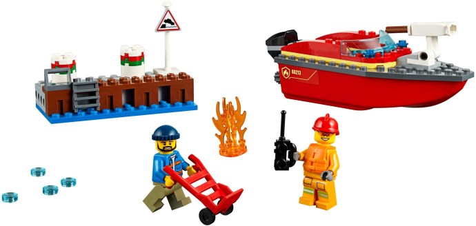 Конструктор LEGO (ЛЕГО) City 60213 Dock Side Fire