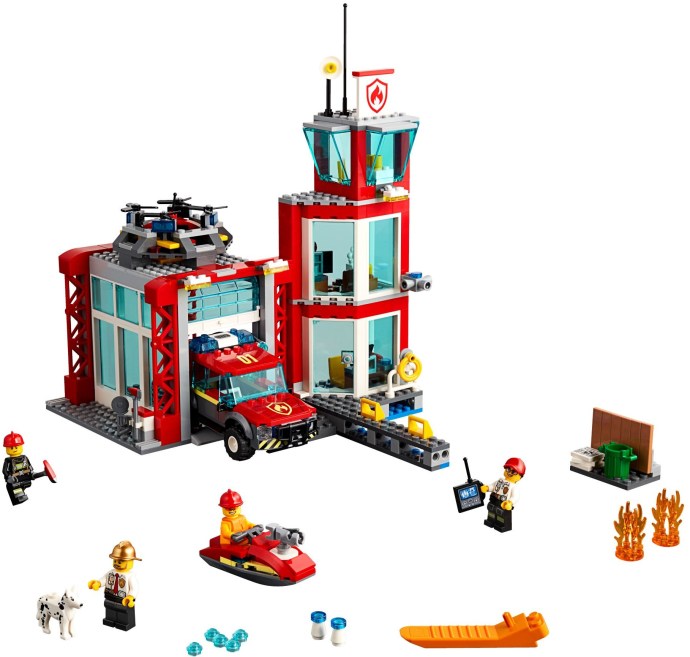 Конструктор LEGO (ЛЕГО) City 60215 Fire Station