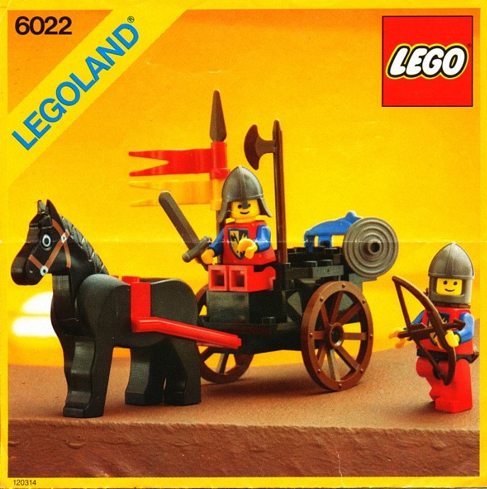 Конструктор LEGO (ЛЕГО) Castle 6022 Horse Cart