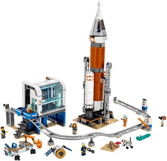 Конструктор LEGO (ЛЕГО) City 60228 Deep Space Rocket and Launch Control