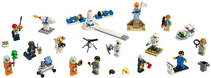 Конструктор LEGO (ЛЕГО) City 60230 People Pack - Space Research and Development