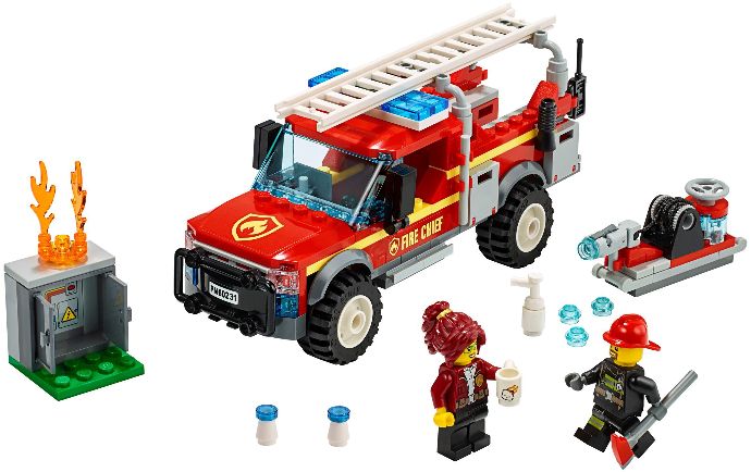 Конструктор LEGO (ЛЕГО) City 60231 Fire Chief Response Truck