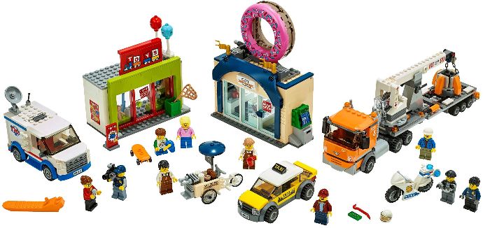 Конструктор LEGO (ЛЕГО) City 60233 Donut shop opening
