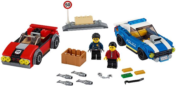 Конструктор LEGO (ЛЕГО) City 60242 Highway Arrest