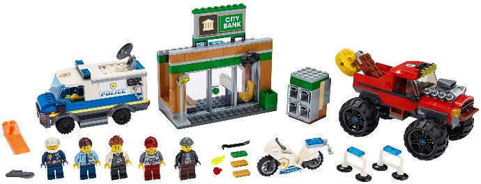 Конструктор LEGO (ЛЕГО) City 60245 Monster Truck Robbery