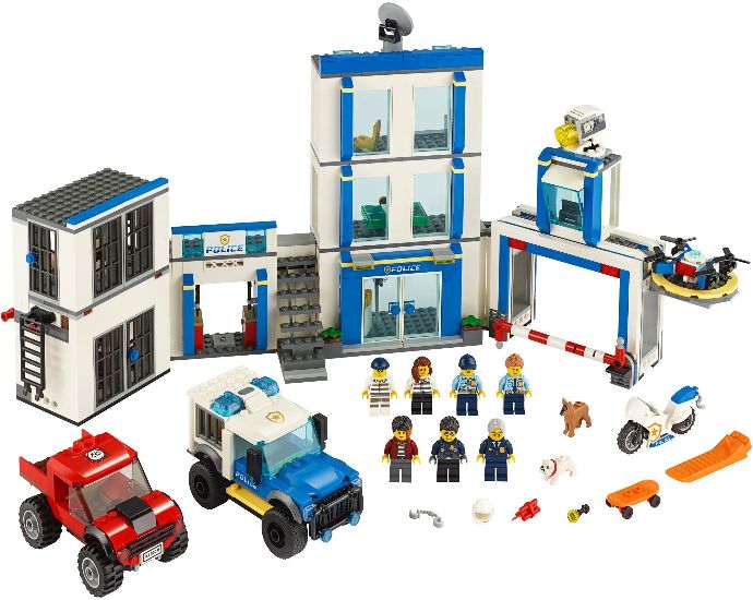 Конструктор LEGO (ЛЕГО) City 60246 Police Station