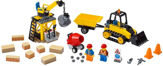 Конструктор LEGO (ЛЕГО) City 60252 Bulldozer Construction