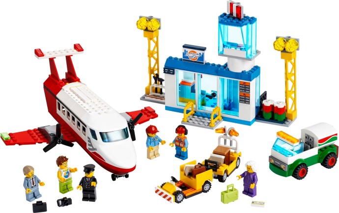 Конструктор LEGO (ЛЕГО) City 60261 Central Airport
