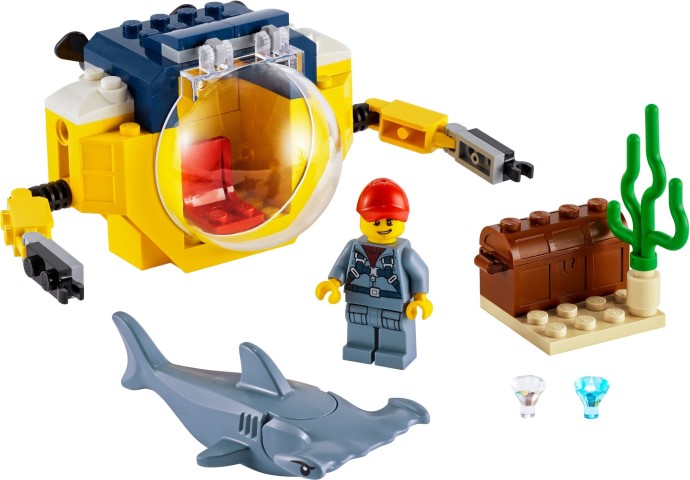 Конструктор LEGO (ЛЕГО) City 60263 Ocean Mini-Submarine