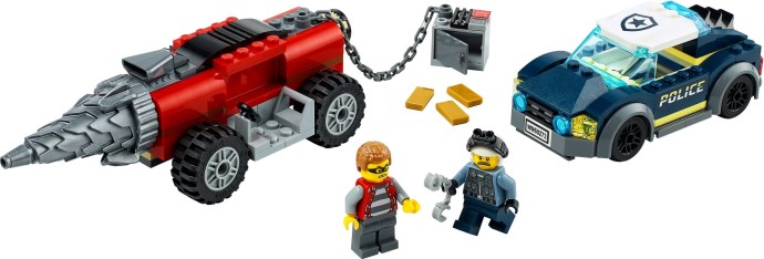 Конструктор LEGO (ЛЕГО) City 60273 Elite Police Driller Chase