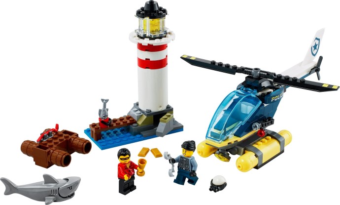 Конструктор LEGO (ЛЕГО) City 60274 Elite Police Lighthouse Capture