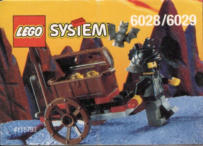 Конструктор LEGO (ЛЕГО) Castle 6028 Treasure Cart