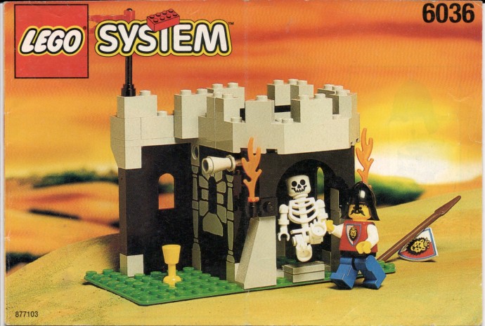 Конструктор LEGO (ЛЕГО) Castle 6036 Skeleton Surprise