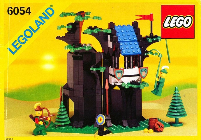 Конструктор LEGO (ЛЕГО) Castle 6054 Forestmen's Hideout