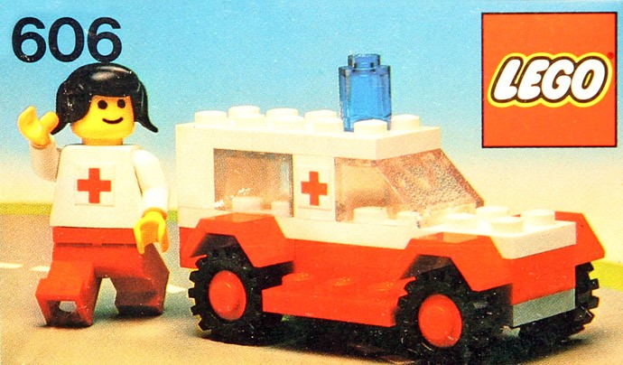 Конструктор LEGO (ЛЕГО) Town 606 Ambulance