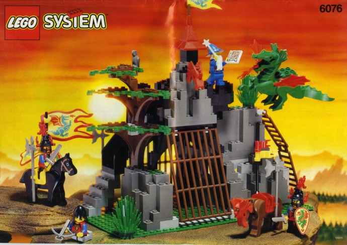 Конструктор LEGO (ЛЕГО) Castle 6076 Dark Dragon's Den