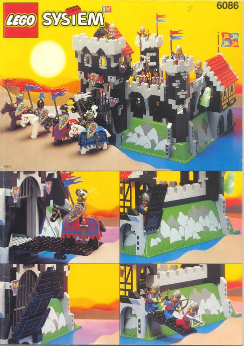 Конструктор LEGO (ЛЕГО) Castle 6086 Black Knight's Castle