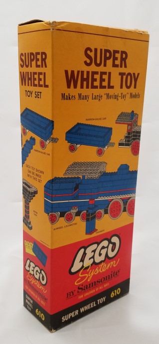 Конструктор LEGO (ЛЕГО) Samsonite 610 Super Wheel Toy Set (tall box version)