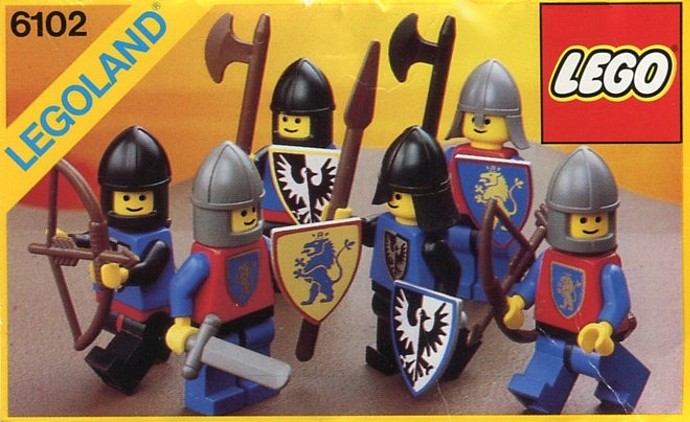 Конструктор LEGO (ЛЕГО) Castle 6102 Castle Mini-Figures
