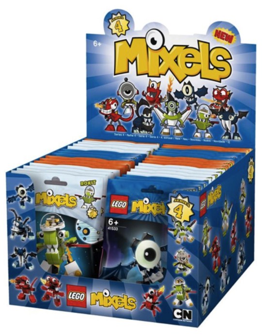 Конструктор LEGO (ЛЕГО) Mixels 6102131 LEGO Mixels - Series 4 - Display Box