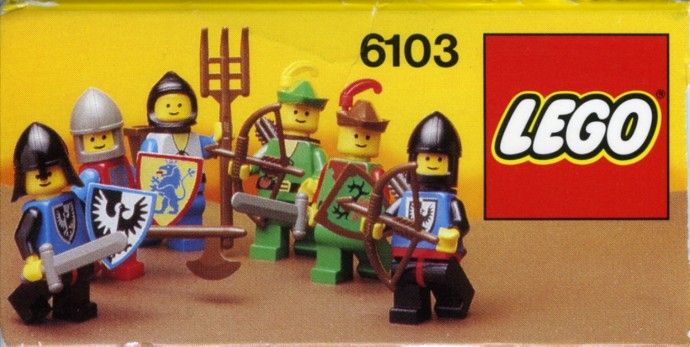 Конструктор LEGO (ЛЕГО) Castle 6103 Castle Mini Figures