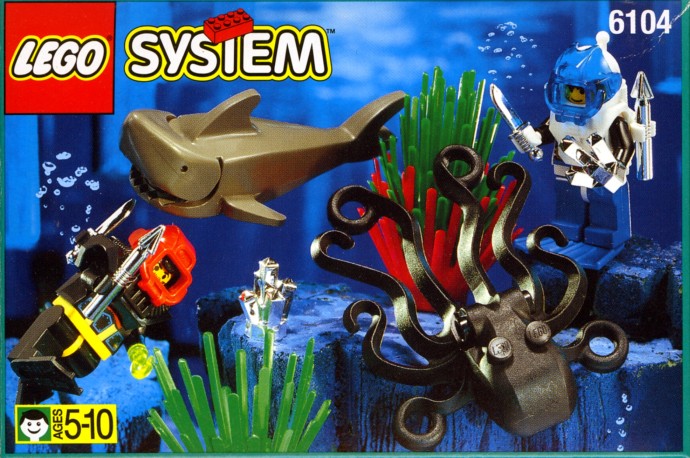 Конструктор LEGO (ЛЕГО) Aquazone 6104 Aquacessories