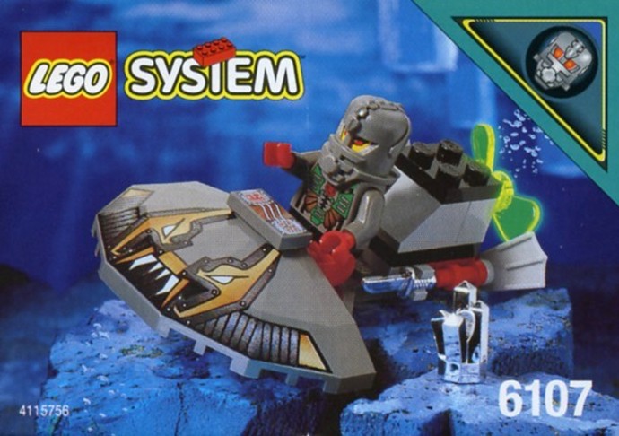 Конструктор LEGO (ЛЕГО) Aquazone 6107 Recon Ray