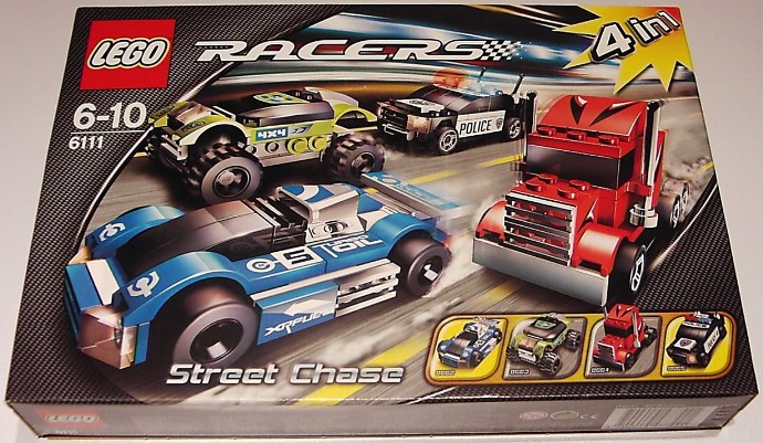 Конструктор LEGO (ЛЕГО) Racers 6111 Street Chase