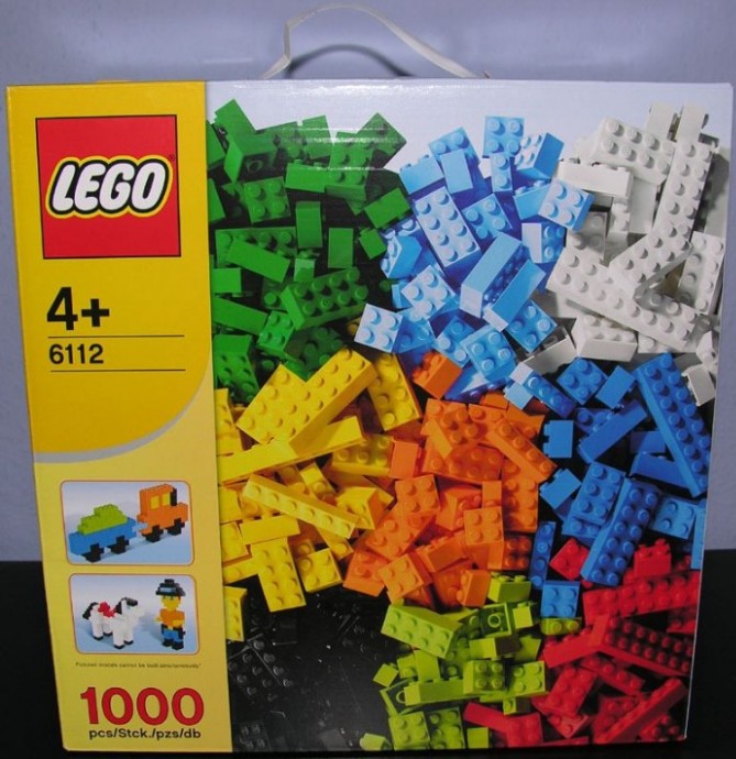 Конструктор LEGO (ЛЕГО) Make and Create 6112 LEGO World of Bricks - 1,000 Elements