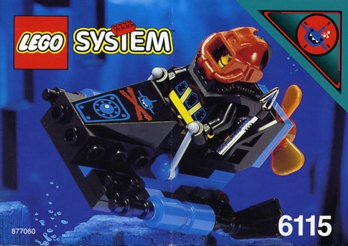 Конструктор LEGO (ЛЕГО) Aquazone 6115 Shark Scout