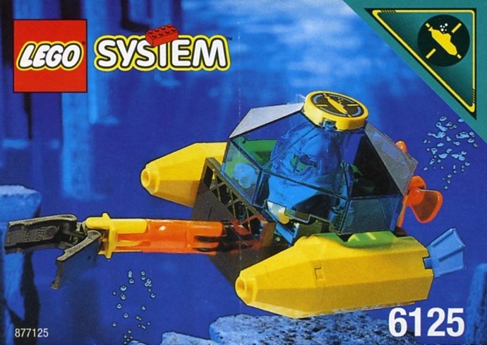 Конструктор LEGO (ЛЕГО) Aquazone 6125 Sea Sprint 9