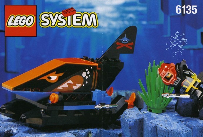 Конструктор LEGO (ЛЕГО) Aquazone 6135 Spy Shark