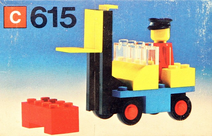 Конструктор LEGO (ЛЕГО) LEGOLAND 615 Forklift