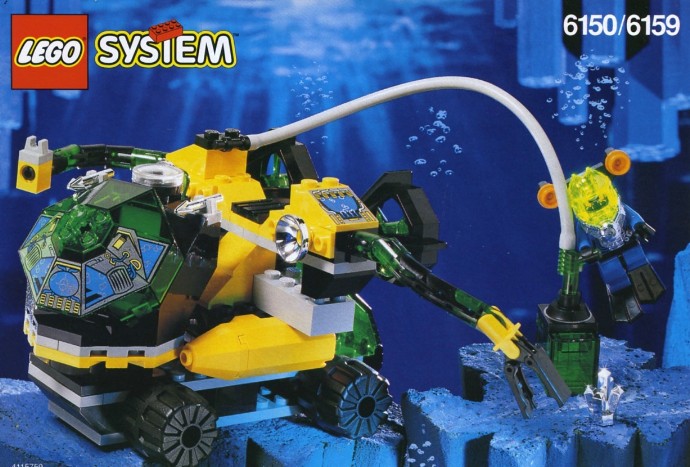 Конструктор LEGO (ЛЕГО) Aquazone 6159 Crystal Detector