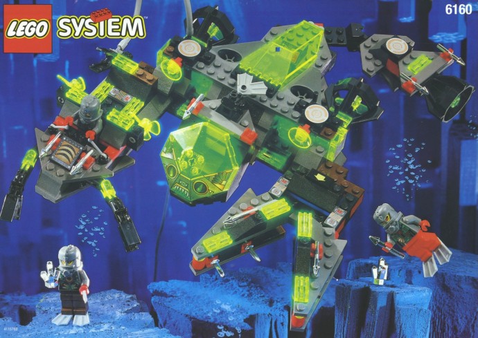 Конструктор LEGO (ЛЕГО) Aquazone 6160 Sea Scorpion