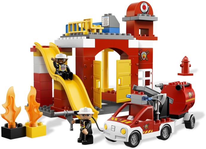 Конструктор LEGO (ЛЕГО) Duplo 6168 Fire Station