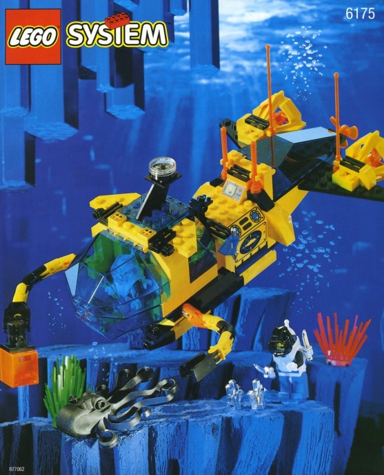 Конструктор LEGO (ЛЕГО) Aquazone 6175 Crystal Explorer Sub