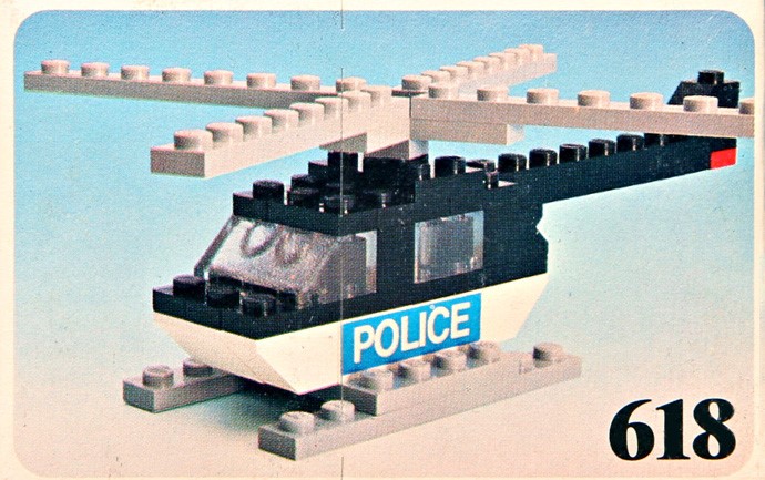Конструктор LEGO (ЛЕГО) LEGOLAND 618 Police Helicopter