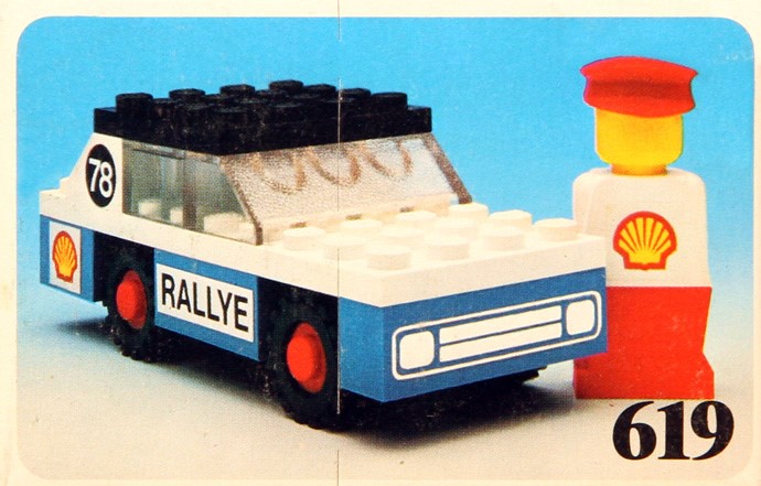Конструктор LEGO (ЛЕГО) LEGOLAND 619 Rally Car