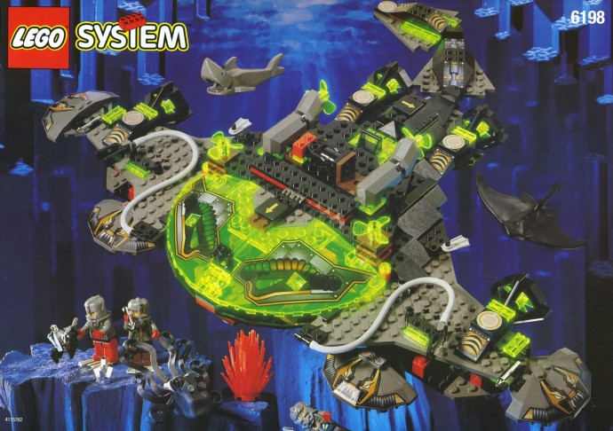 Конструктор LEGO (ЛЕГО) Aquazone 6198 Stingray Stormer